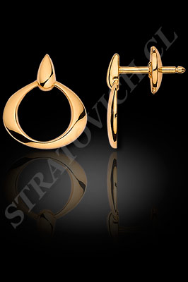 AROS de oro amarillo de 18 kilates (El modelo: AR0025). Santiago, Chile, Ñuñoa